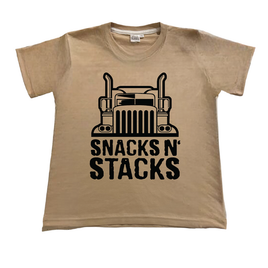 Snacks N' Stacks Tee